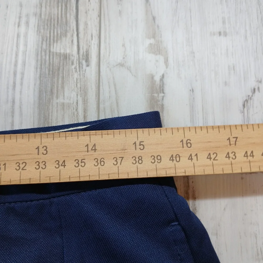 Polo Golf Ralph Lauren Mens Navy Blue Pleated Shorts Size 32 Polyester 5835323LS